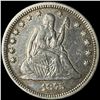 Image 1 : 1875 Seated Liberty Quarter ABOUT UNCIRCULATED
