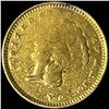 Image 1 : 1859 Ty 3 Rare Gold Dollar LIGHTLY CIRCULATED