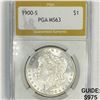 Image 1 : 1900-S Morgan Silver Dollar PGA - MS63