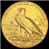 Image 2 : 1908 $2.50 Gold Quarter Eagle NEARLY UNCIRCULATED