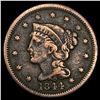 Image 1 : 1844/81 Large Cent ABOUT UNCIRCULATED