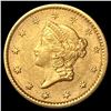 Image 1 : 1852 Rare Gold Dollar UNCIRCULATED