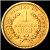 Image 2 : 1853 Rare Gold Dollar UNCIRCULATED