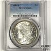 Image 1 : 1884-CC Morgan Silver Dollar PCGS-MS63+