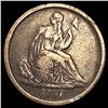 Image 1 : 1857 No Stars Seated Liberty Dime LIGHTLY CIRC