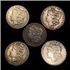 Image 1 : (5) Morgan Dollars NEARLY UNCIRCULATED