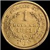 Image 2 : 1851-O Rare Gold Dollar UNCIRCULATED