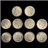 Image 1 : 1923 S & D (10) Peace Dollars UNCIRCULATED