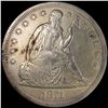 Image 1 : 1871 Seated Liberty Dollar NEARLY UNCIRCULATED
