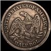 Image 2 : 1845-O Seated Liberty Half Dollar CLOSELY UNC