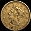 Image 1 : 1851 $2.50 Gold Quarter Eagle LIGHTLY CIRCULATED