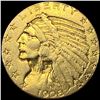 Image 1 : 1908 $5 Gold Half Eagle CLOSELY UNCIRCULATED
