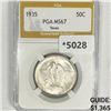 Image 1 : 1935 Texas Half Dollar PGA - MS67