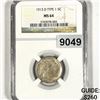 Image 1 : 1913-D Type 1 Buffalo Nickel NGC-MS64
