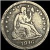 Image 1 : 1846 Seated Liberty Quarter NEARLY UNCIRCULATED