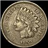 Image 1 : 1859 Indian Head Cent NEARLY UNCIRCULATED