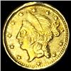 Image 1 : 1860 Half Dollar California Gold UNCIRCULATED