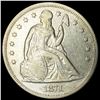 Image 1 : 1871 Seated Liberty Dollar NEARLY UNCIRCULATED
