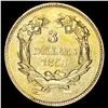 Image 2 : 1855 $3 Gold Piece UNCIRCULATED
