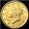 Image 1 : 1851 Rare Gold Dollar UNCIRCULATED