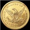 Image 2 : 1861 $2.50 Gold Quarter Eagle UNCIRCULATED