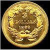 Image 2 : 1888 $3 Gold Piece GEM PROOF