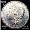 Image 1 : 1884-S Morgan Silver Dollar UNCIRCULATED PL