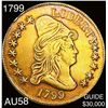 Image 1 : 1799 Capped Bust $10 Gold Eagle CHOICE AU