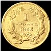 Image 2 : 1856 Ty 3 Rare Gold Dollar UNCIRCULATED