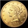 Image 1 : 1906 $10 Gold Eagle UNCIRCULATED
