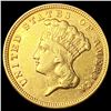 Image 1 : 1854 $3 Gold Piece UNCIRCULATED