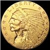 Image 1 : 1912 $2.50 Gold Quarter Eagle UNCIRCULATED