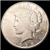 Image 1 : 1925-S Silver Peace Dollar CLOSELY UNCIRCULATED