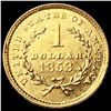 Image 2 : 1858 Rare Gold Dollar UNCIRCULATED