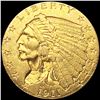 Image 1 : 1911 $2.50 Gold Quarter Eagle UNCIRCULATED