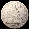 Image 1 : 1872 Seated Liberty Dollar ABOUT UNCIRCULATED