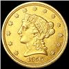 Image 1 : 1856 $2.50 Gold Quarter Eagle CLOSELY