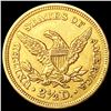 Image 2 : 1856 $2.50 Gold Quarter Eagle CLOSELY