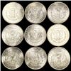 Image 2 : 1901-O (9) Morgan Dollars UNCIRCULATED
