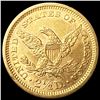 Image 2 : 1861 $2.50 Gold Quarter Eagle UNCIRCULATED