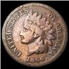 Image 1 : 1864-L Pointed Bust Indian Head Cent NEARLY UNC