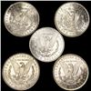 Image 2 : (5) Morgan Dollars UNCIRCULATED
