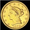 Image 1 : 1853 $2.50 Gold Quarter Eagle UNCIRCULATED