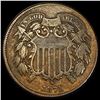 Image 1 : 1871 Two Cent Piece CLOSELY UNCIRCULATED