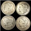 Image 1 : (4) Morgan Dollars LIGHTLY CIRCULATED