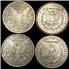 Image 2 : (4) Morgan Dollars LIGHTLY CIRCULATED