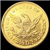 Image 2 : 1861 $2.50 Gold Quarter Eagle UNCIRCULATED