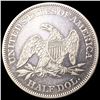 Image 2 : 1861 Seated Liberty Half Dollar CLOSELY UNC