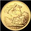 Image 2 : 1918 Great Britain Gold Sovereign UNCIRCULATED