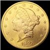Image 1 : 1897 $20 Gold Double Eagle UNCIRCULATED